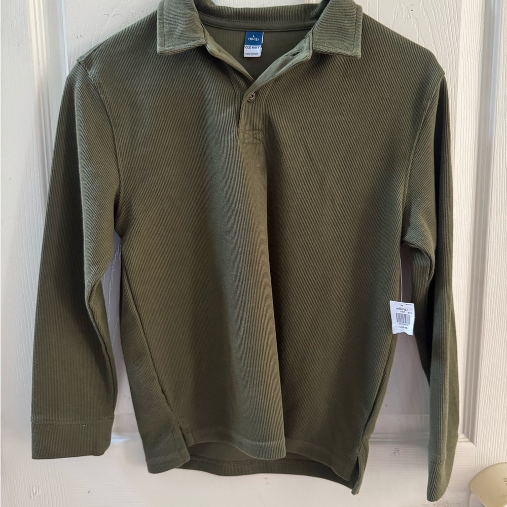 Old Navy Kids Polo in Forest Green